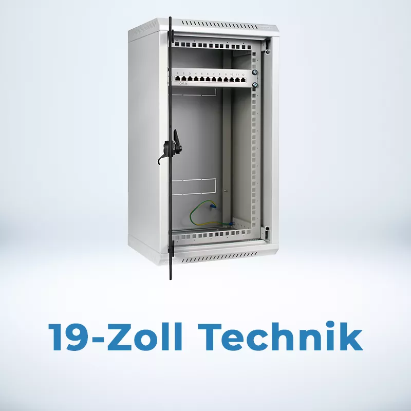 19-Zoll-Technik & Zubehör – Perfekte Lösungen für Serverschränke 19-Zoll-Technik & Zubehör für eine effiziente Racklösung