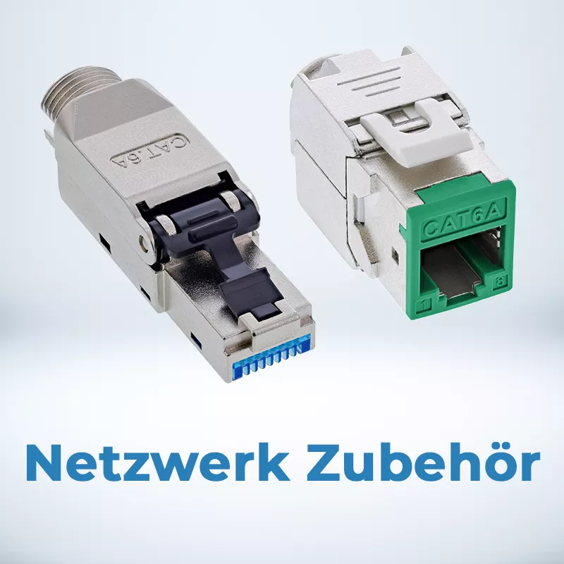 Netzwerkzubehör – Perfekte Ergänzung für professionelle Installationen Netzwerkzubehör für effiziente Installationen