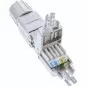 Preview: InLine® Kabelverbinder Cat.6A mit LSA-Technik geschirmt flach