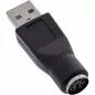 Preview: InLine® USB PS/2 Adapter USB Stecker A auf PS/2 Buchse