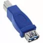 Preview: InLine® USB 3.0 Adapter Buchse A auf Stecker B