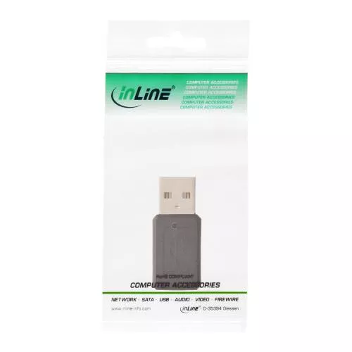 InLine® Micro-USB Adapter USB A Stecker an Micro-USB B Buchse