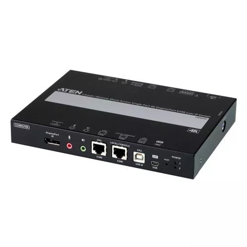 ATEN CN9950 KVM Over IP Switch 1-Local/Remote Share Access Einzelport 4K DisplayPort
