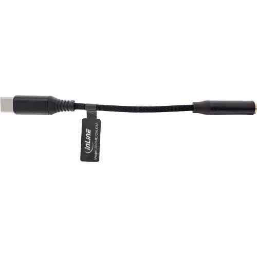 InLine® USB-C Audio Adapterkabel USB-C zu 3,5mm Buchse