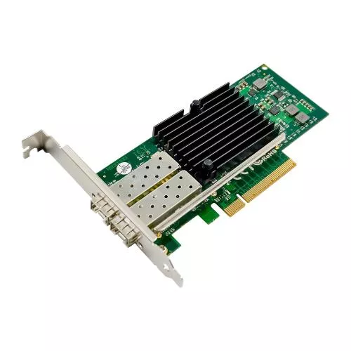 InLine® Dual 10-Gigabit Netzwerkkarte, 2x SFP+, PCIe x8, inkl. LP Slotblech