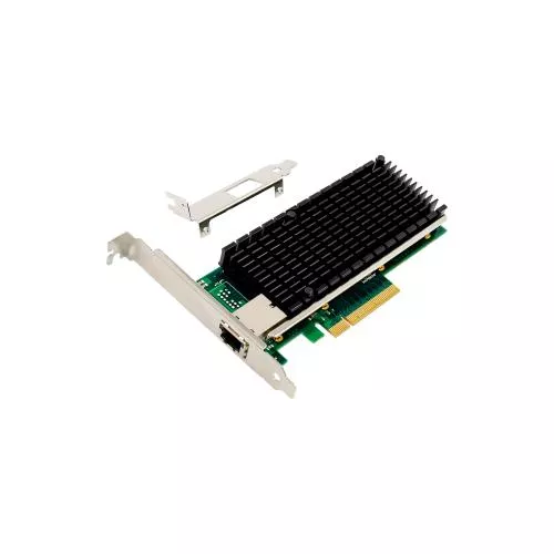InLine® 10-Gigabit Netzwerkkarte, 1x RJ45 10Gb/s, PCIe x8, inkl. LP Slotblech