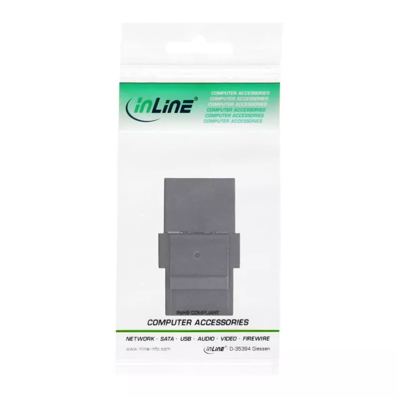 USB 3.1 Snap-In Einsatz USB-C Buchse / Buchse schwarz