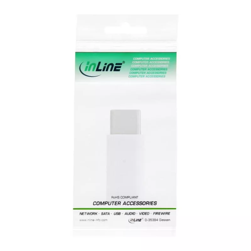 InLine® USB 2.0 Adapter USB Typ-C Stecker auf Micro-USB Buchse