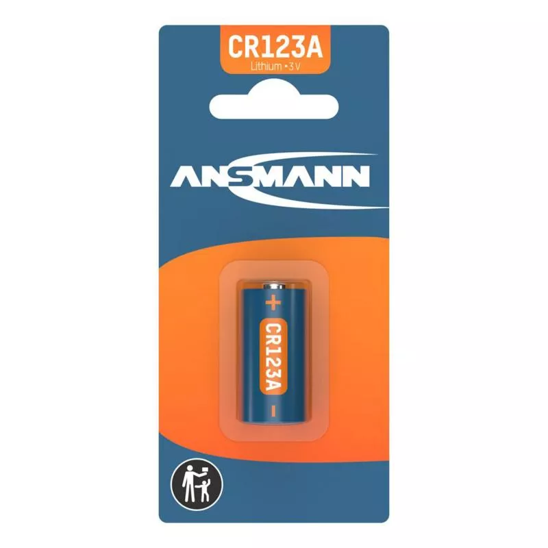 ANSMANN 5020012 Lithium Photobatterie 3V CR123A